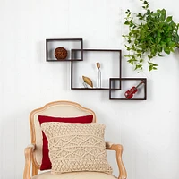 31" Floating Boxes Wall Shelves