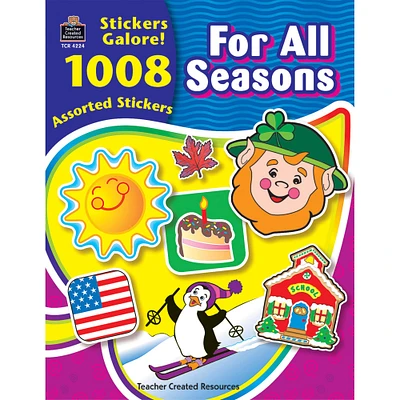 Teacher Created Resources For All Seasons Sticker Book