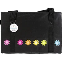 Doodlebug Daisies Canvas Foldable Tote