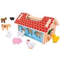 Bigjigs® Baby Farm House Sorter