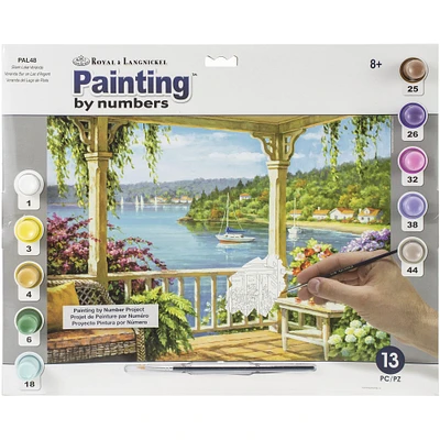 Royal & Langnickel® Silver Lake Veranda Paint By Number Kit