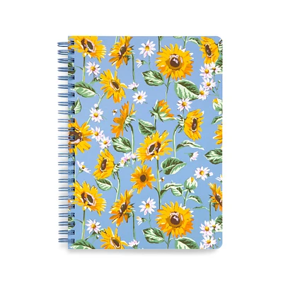 Vera Bradley® Sunflower Sky Mini Notebook with Pocket