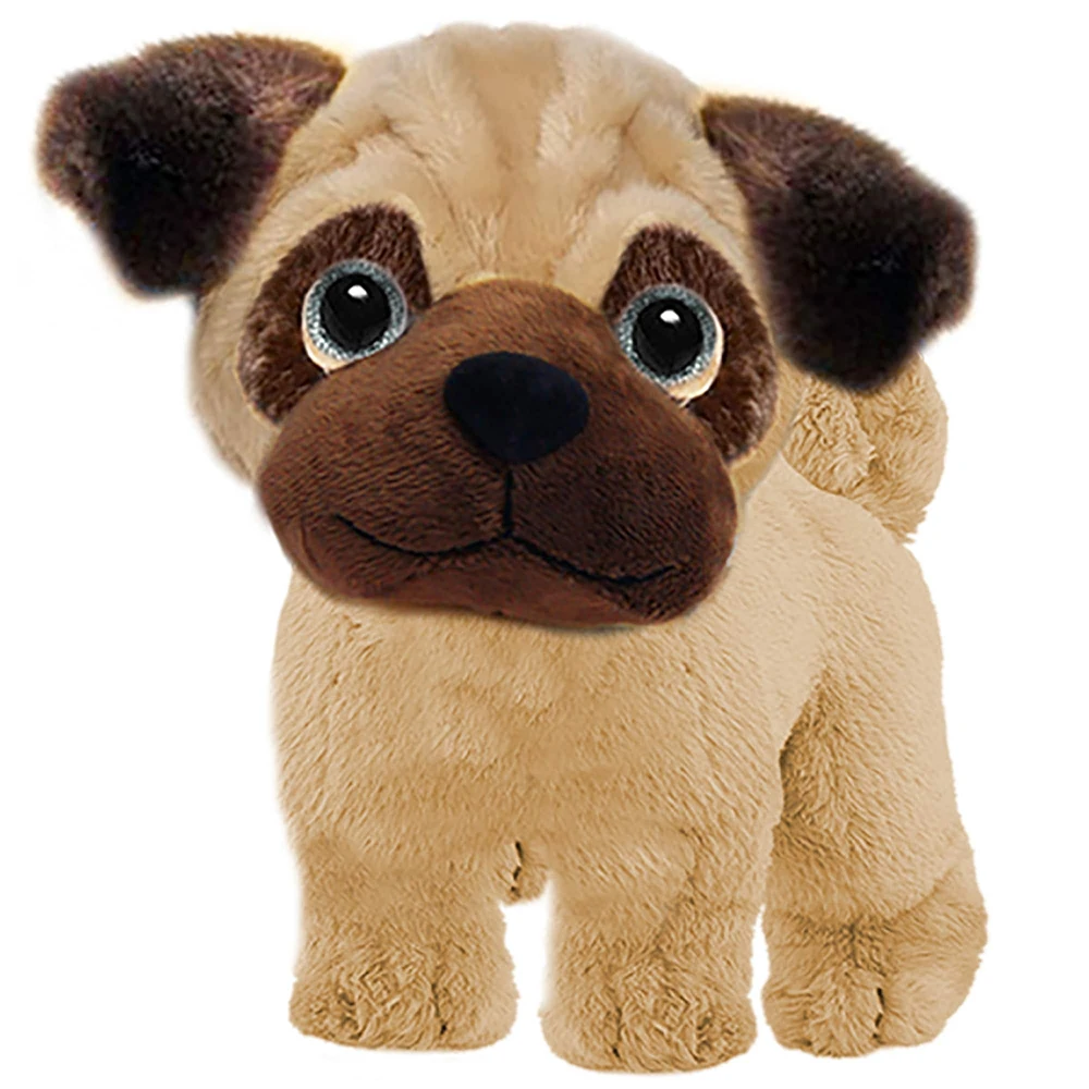 First and Main Wuffles 7" Pug Plush Dog