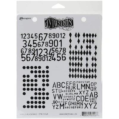Dyan Reaveley's Dylusions Basic Backgrounds Cling Stamp Collections