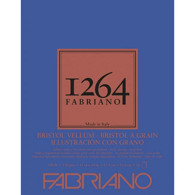 Fabriano® 1264 Vellum Bristol Pad