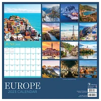TF Publishing Europe Wall Calendar
