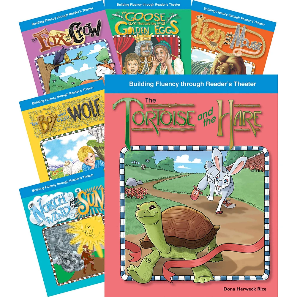 Shell Education Reader's Theater Fables Book Set