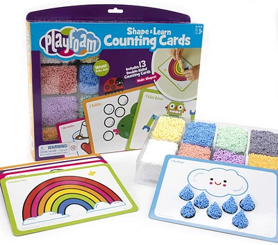 Educational Insights Playfoam Shape 'n Learn Counting Set