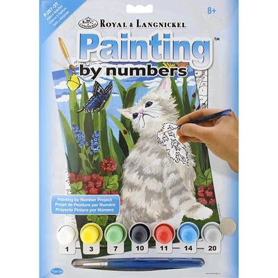 Royal & Langnickel® Painting by Numbers™ Junior Small Kitten & Butterflies Kit
