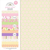 Doodlebug Design Inc.™ Paper Plus™ Baby Girl 12" x 12" Cardstock, 8 Sheets