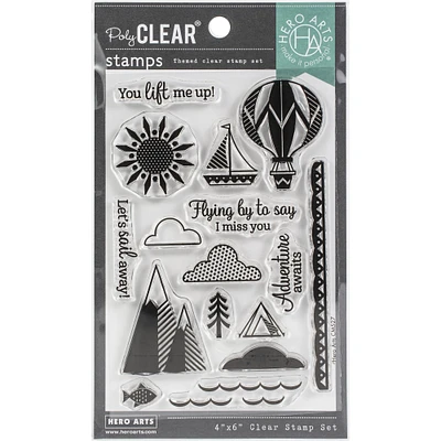 Hero Arts You Lift Me Up Clear Stamps