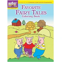 4 Packs: 6 ct. (24 total) BOOST™ Favorite Fairy Tales Coloring Books