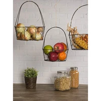 DII® Round Nested Chicken Wire Basket Set