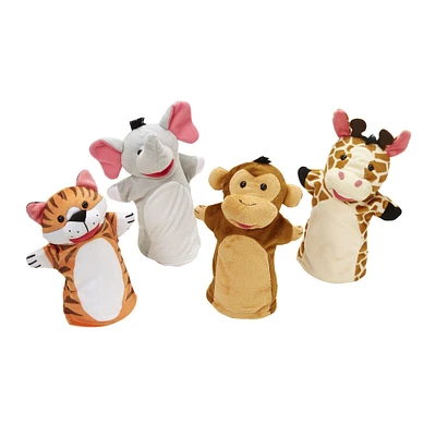 Melissa & Doug® Zoo Friends Hand Puppets Set