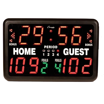 Champion Sports Indoor Multi-Sport Electronic Tabletop Scoreboard