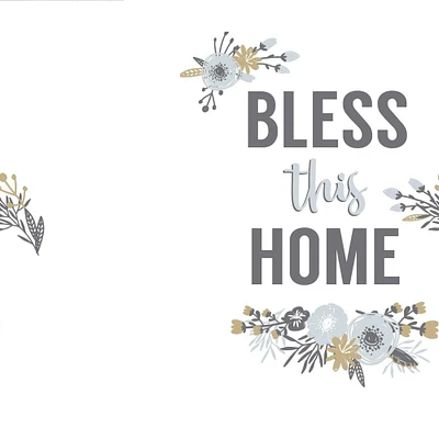 RoomMates Bless This Home Peel & Stick Wall Decals