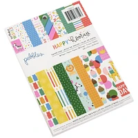 Pebbles Happy Hooray Single-Sided Paper Pad, 6" x 8"