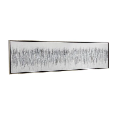 71" Gray Modern Framed Wall Art