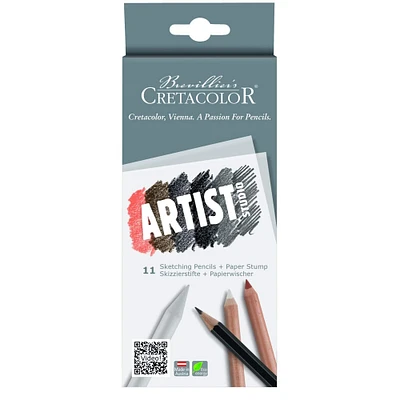 12 Pack: Cretacolor Artists Studio Line Drawing 101 Set