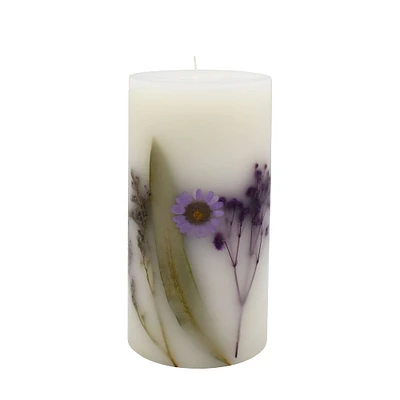 3" x 6" Vanilla Flower Scented Botanical Pillar Candle by Ashland®
