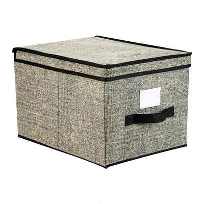 Simplify Large Black Storage Box
