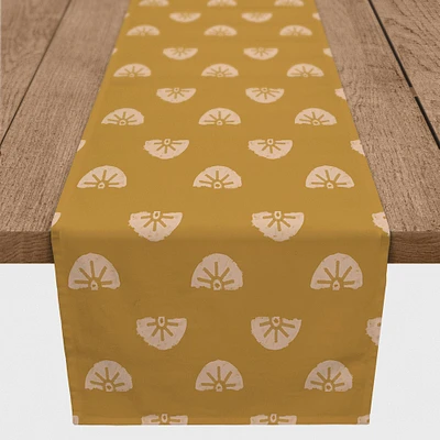 Radiate Suns Cotton Twill Table Runner