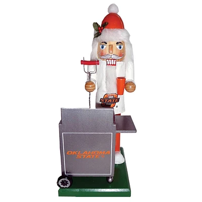 Santa's Workshop 12" Oklahoma State University Tailgating Nutcracker