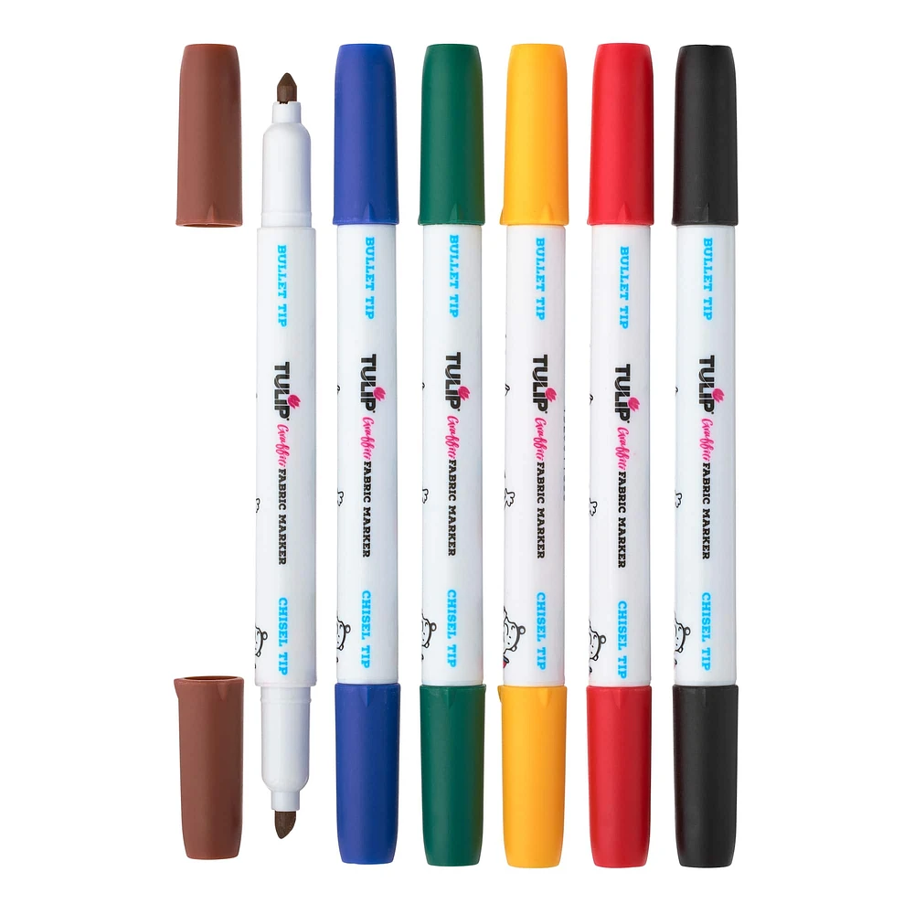 Tulip® Graffiti Fabric Markers™ Rainbow