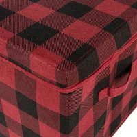 Sammy & Lou® Buffalo Check Felt Box