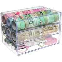 Deflecto® Clear Washi Tape Storage Cube