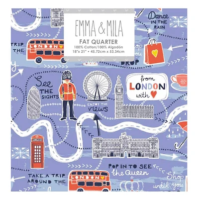 Emma & Mila® London Calling Cotton Fat Quarter Bundle