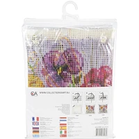 RTO Collection D'Art Pansies Stamped Needlepoint Cushion