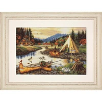 Luca-S Gold Creek Counted Cross Stitch Kit