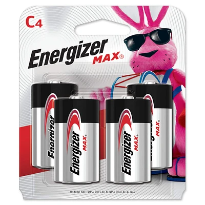 Energizer® MAX C Batteries, 4ct.