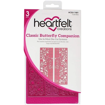 Heartfelt Creations® Classic Butterfly Companion Cut & Emboss Dies