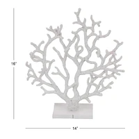 16" Coastal Coral Sculpture