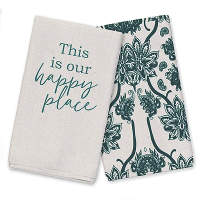 Happy Place Hand Towel Set