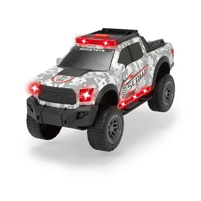 Dickie Toys Light & Sound Scout Ford F-150® Raptor® Toy Truck
