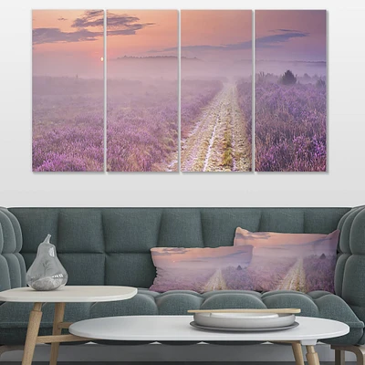 Designart - Path through Blooming Heather