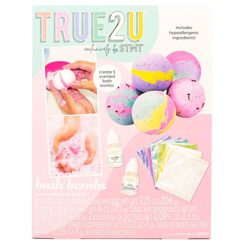 8 Pack: True2U D.I.Y. Bath Bombs Kit