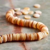 Natural Mother of Pearl Beads, 8.7mm by Bead Landing™