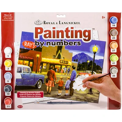 Royal & Langnickel® A Night At The Movies Paint By Number Kit