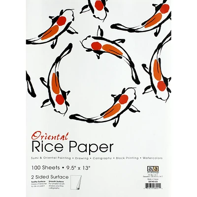 Art Advantage® 9.5" x 13" Rice Paper, 100 Sheets