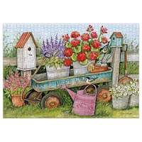 Lang Blue Wagon 1000 Piece Jigsaw Puzzle