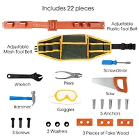 Toy Time Kids Handyman Tool Belt Set