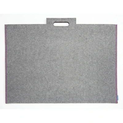 6 Pack: Itoya® Profolio® Gray/Purple Midtown Bag