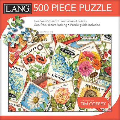 Lang Seed Packets 500 Piece Jigsaw Puzzle