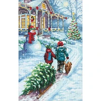 Dimensions® Christmas Tradition Counted Cross Stitch Kit