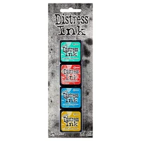 6 Packs: 4 ct. (24 total) Tim Holtz® Mini Distress Ink Pads, Kit 13