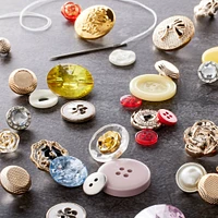 Assorted Fancy Craft Button Value Pack by Loops & Threads™